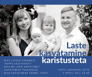 Koolitus lapsevanematele - Lastekasvatamine karistuseta